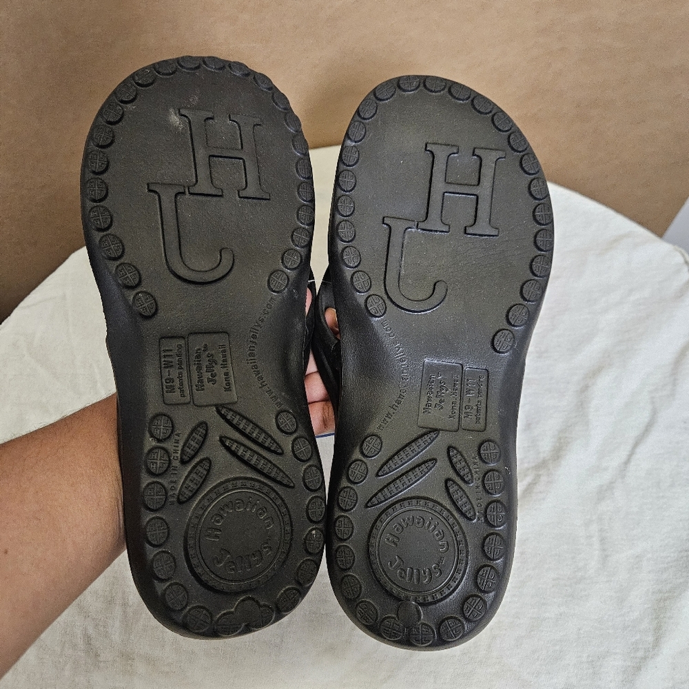 Black Flip Flop Sandals Men Size 11 - Picture 16 of 16